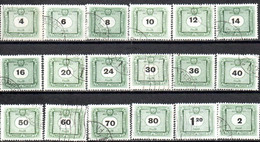 HONGRIE 1953 O - Portomarken