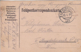 Feldpostkarte - K.k. LIR No. 1 Nach Wien - 1915 (53502) - Brieven En Documenten