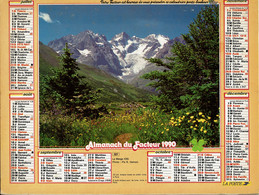 1990 - LA MEIGE Et MONTAGNE EN HIVER - Editions Oller - Tamaño Grande : 1981-90