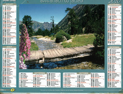 2010 - PONT SUR LE GAVE DES HOULETTES (65) Et MAISON FLEURIE AU BORD DE LA CASCADE  (Italie) - Ed. Oberthur - Big : 2001-...