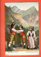 CAC-37  Appenzeller-Tracht Costume Appenzellois.  Gelaufen 1910 - Appenzell