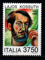 ITALIA - 1994 - LAJOS KOSSUTH - RIVOLUZIONARIO UNGHERESE - MNH - 1991-00:  Nuovi