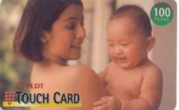 PHILIPPINES : R61 100p PLDT Woman And Baby USED - Filipinas