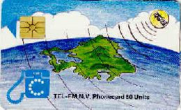 STMAARTEN : SMTC 1 60 Units (TEL-EM NV) (rev. NO TELnr) 1st ISSUE USED  (x) - Antilles (Netherlands)