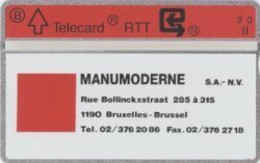 1991 : P149 MANUMODERNE Sa-nv MINT - Without Chip