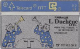 1991 : P110 FUNERAILLES DUCHENE Cats MINT - Sans Puce