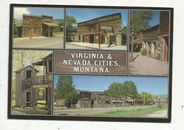 Cp, ETATS UNIS , MONTANA , Virginia And Nevada Cities Preserve The Charm And Spirit Of The Mid-1860's Gold-rush Days - Andere & Zonder Classificatie