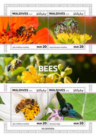 Maldives 2020   Fauna Bees  S202011 - Maldives (1965-...)