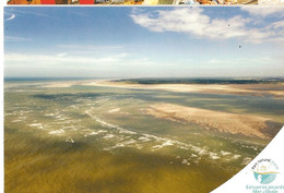 Cote D'opale-estuaires Picards-vue Aérienne Baie De Somme---cpm - Nord-Pas-de-Calais
