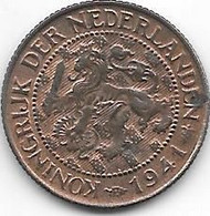 Netherlands 1 Cent 1941 Km 152   Xf+ - 1 Cent