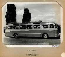 Autobus Ancien PULLMAN * Autocar Ets TRAFFORT à Grenoble 38 * PARIS RIVIERA * Photo Ancienne Transport - Bus & Autocars