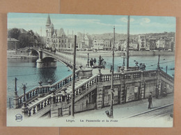 Liège La Passerelle Et La Poste - Liege