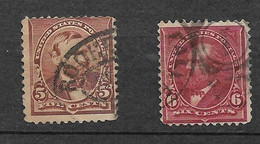 USA  Etats-Unis   N°  74  Et 75   Oblitérés B/ TB         - Used Stamps