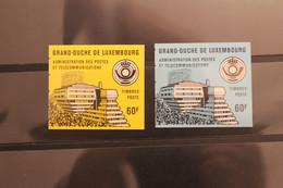 Luxemburg, Markenheft "Robert Schuman", 1986; MH 1; Blauer Deckel; Lesen - Postzegelboekjes