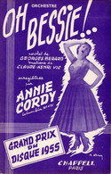ANNIE CORDY - OH BESSIE !.. - 1954 - EXCELLENT ETAT PROCHE DU NEUF - Altri