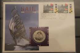 Niederlande, ECU - Numisbrief  Nr. 7; 1995; ECU - Brief SAIL 95 - Andere & Zonder Classificatie