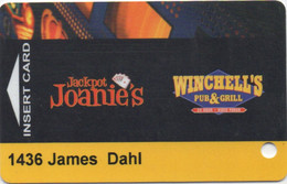 Jackpot Joanie's Casino : Las Vegas - North Las Vegas - Henderson - Laughlin - Casino Cards
