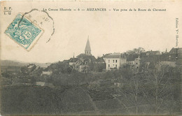 Dép 23 - Auzances - Vue Prise De La Route De Clermont - état - Auzances