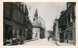 Dép 23 - Motos - Moto - Chenerailles - La Rue De L'église - Semi Moderne Petit Format - Bon état - Chenerailles