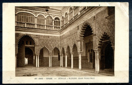 Delcampe - SEVILLE - Alcazar - Cour Principale (carte Vierge) - Sevilla