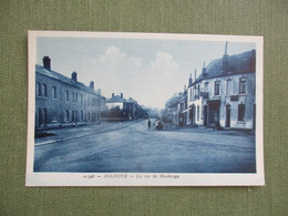 CPA 59 AULNOYE LA RUE DE MAUBEUGE - Aulnoye