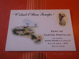 Expo De Cartes Postales Du Canton SAINT-MARS-LA-JAILLE - Bourses & Salons De Collections