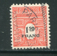 FRANCE-Y&T N°708- Oblitéré - 1944-45 Triomfboog
