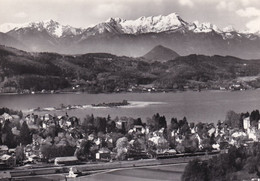 3545 - Österreich - Kärnten , Pörtschach Am Wörthersee Mit Mittagskogel , Kurort - Gelaufen 1964 - Pörtschach