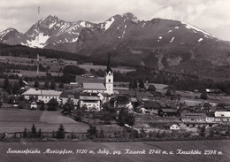 3554 - Österreich - Salzburg , Mariapfarr Gegen Kasereck , Kreuzhöhe , Sommerfrische - Gelaufen 1966 - Mariapfarr