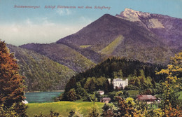 3565 - Österreich - Salzburg , Schloß Hüttenstein Mit Dem Schafberg , Salzkammergut - Gelaufen 1912 - St. Gilgen