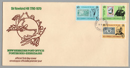 NOUVELLES HEBRIDES - NEW HEBRIDES  /1979 SERIE SUR  ENVELOPPE FDC (ref GF236) - FDC