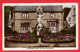 FLINTSHIRE HOLYWELL   PANTASAPH  MONASTERY  THE  SACRED HEART STATUE RP - Flintshire