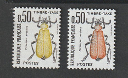 Variétés - 1982 -   N° 105 - Taxe Bistre Jaune Au Lieu De Rouge Brique       - Neuf Sans   Charnière - - Unused Stamps