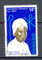 Oblitéré - BAHAMAS - 1975 Y&T 366 Mi 386 - Rowena Rand, Année Internationale De La Femme - (1) - Bahamas (1973-...)