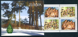 BULGARIA 2007 Europa: Scouting Booklet MNH / **.  Michel MH6 - Unused Stamps