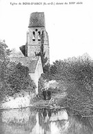 Bois D'Arcy      78        Eglise Du XIII ème Siècle           .  Repro D'ancienne 14,5x10,5              (voir Scan) - Bois D'Arcy