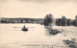 Bonnières Sur Seine         78          Panorama Vu De L'Ile            (voir Scan) - Bonnieres Sur Seine