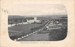 Bonnières Sur Seine         78            Vue Panoramique         (voir Scan) - Bonnieres Sur Seine