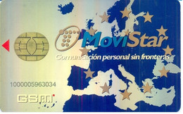 SPAIN GSM Card  : SPA23C 33 GSM Europe (white Sea) Full Iso Yelowish MINT - Airtel