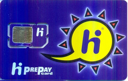 NEDERLAND GSM Card  : NED22 12 PIC PurpleHi (with Hi Text) Scratches On Chip/ USED - Cartes GSM, Prépayées Et Recharges