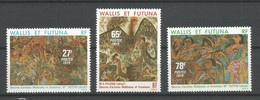 Timbre Wallis & Futuna Neuf ** Gomme Tropical   N 245 / 247 - Unused Stamps