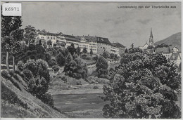 Lichtensteig Von Der Thurbrücke Aus - Lichtensteig