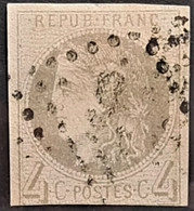 FRANCE 1870 - Canceled - YT 41B - 4c - 1870 Emission De Bordeaux