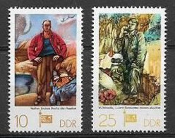 GERMANIA DEMOCRATICA DDR FOGLIETTI 1977 ESPOSIZIONE FILATELICA SOZPHILEX UNIF. 2247-2248 MNH XF - 1e Dag FDC (vellen)