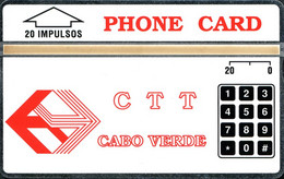 CABOVERDE : CBV01B 20 Impulsos Red MINT - Capo Verde