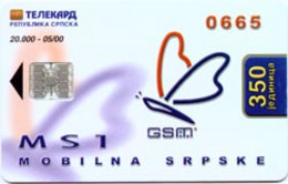 BANJALUKA : 27 350u MST Mobilna SRPSKE USED - Bosnië