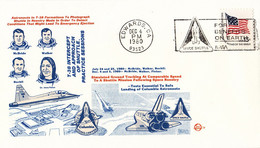 1980 USA  Space Shuttle T-38 Intercept And Approach Of Shuttle Practice Sessions Commemorative Cover B - Noord-Amerika