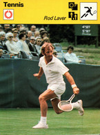Fiche Sports: Tennis, Rod Laver (Australie) Réussit 2 Fois Le "Grand Chelem" 3 Victoires Australiennes En Coupe Davis - Sports