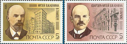 1985 USSR Stamps 115th Birth Anniversary Of V.I.Lenin 2V - Karl Marx