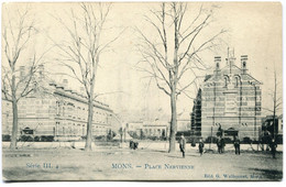 CPA - Carte Postale - Belgique - Mons - Place Nervienne  (DG15559) - Mons
